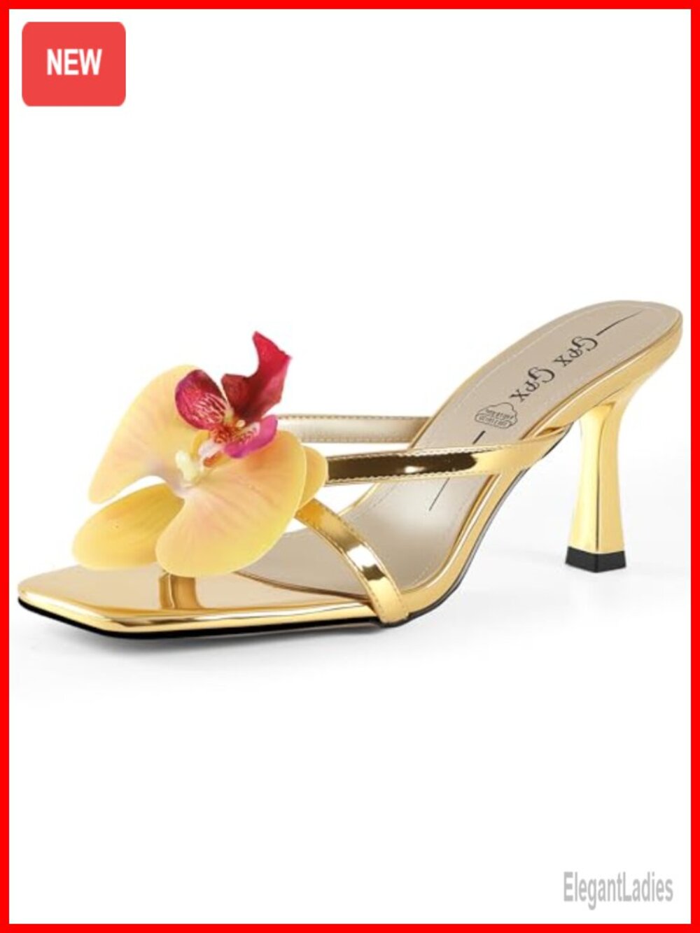 Kitten Heel Slide Sandals Sateen Floral Open Toe Slip On Summer Wedding